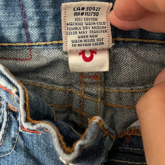 Vintage True Religion Girls flared Jeans - Picture 6 of 10